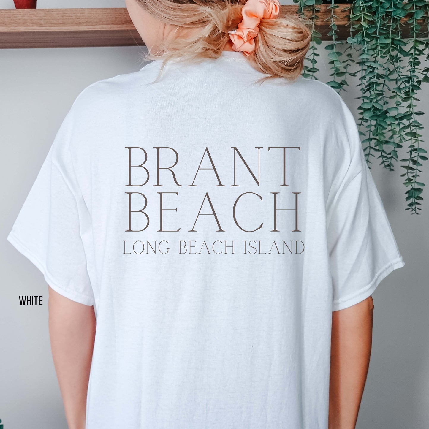 Driftwood, Brant Beach, Comfort Colors shirt