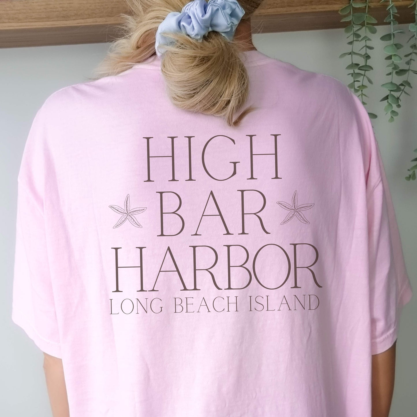 Driftwood, High Bar Harbor Comfort Colors shirt