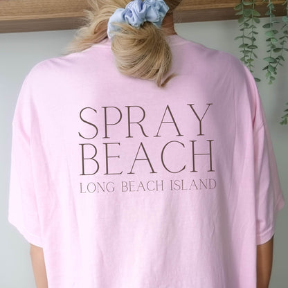 Driftwood, Spray Beach, Comfort Colors shirt