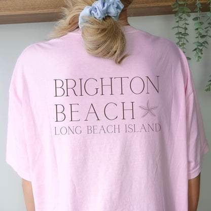 Driftwood, Brighton Beach, Comfort Colors shirt