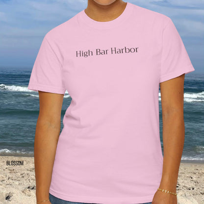 Driftwood, High Bar Harbor Comfort Colors shirt