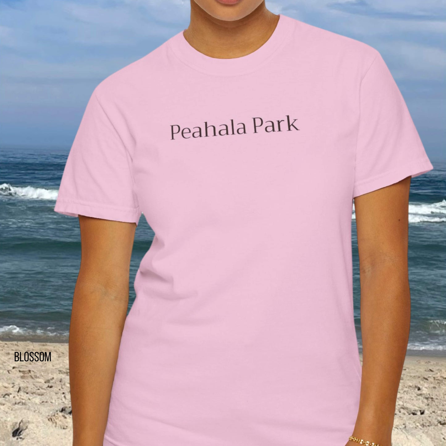 Driftwood, Peahala Park, Comfort Colors shirt