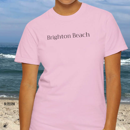 Driftwood, Brighton Beach, Comfort Colors shirt