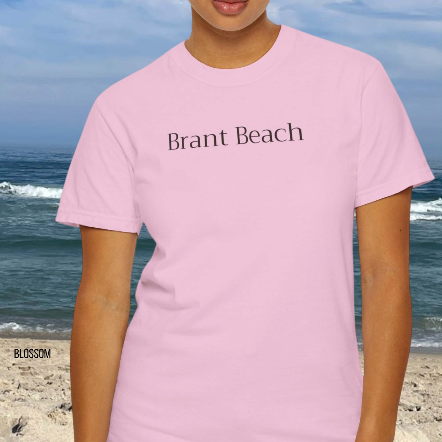 Driftwood, Brant Beach, Comfort Colors shirt