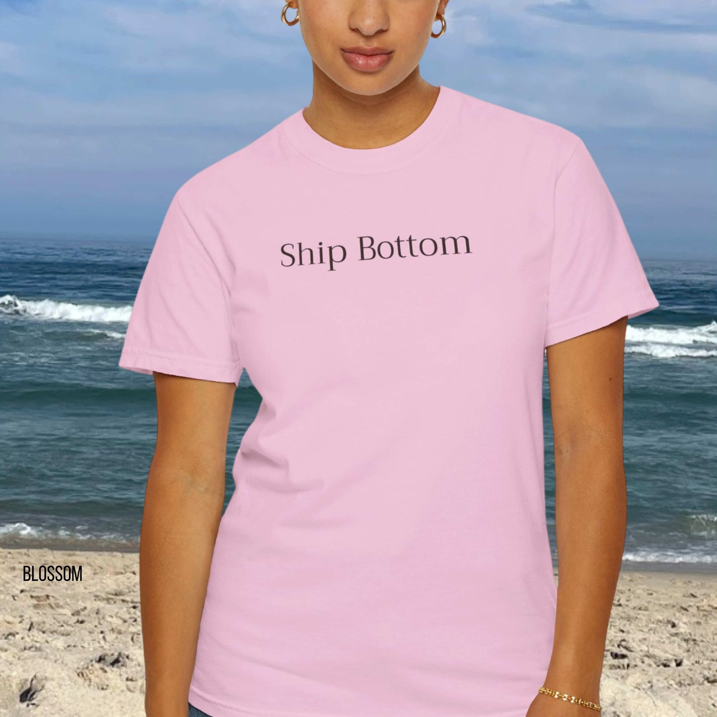 Driftwood, Ship Bottom, Comfort Colors shirt