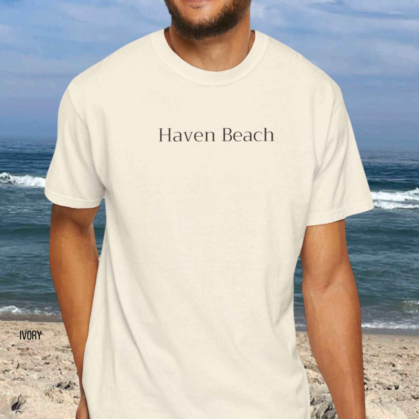 Driftwood, Haven Beach Comfort Colors shirt