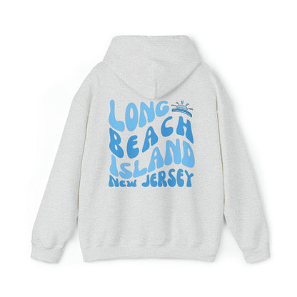 Blue Wave Hoodie, Long Beach Island